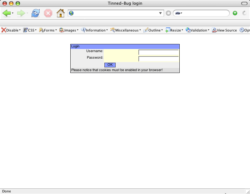 Login